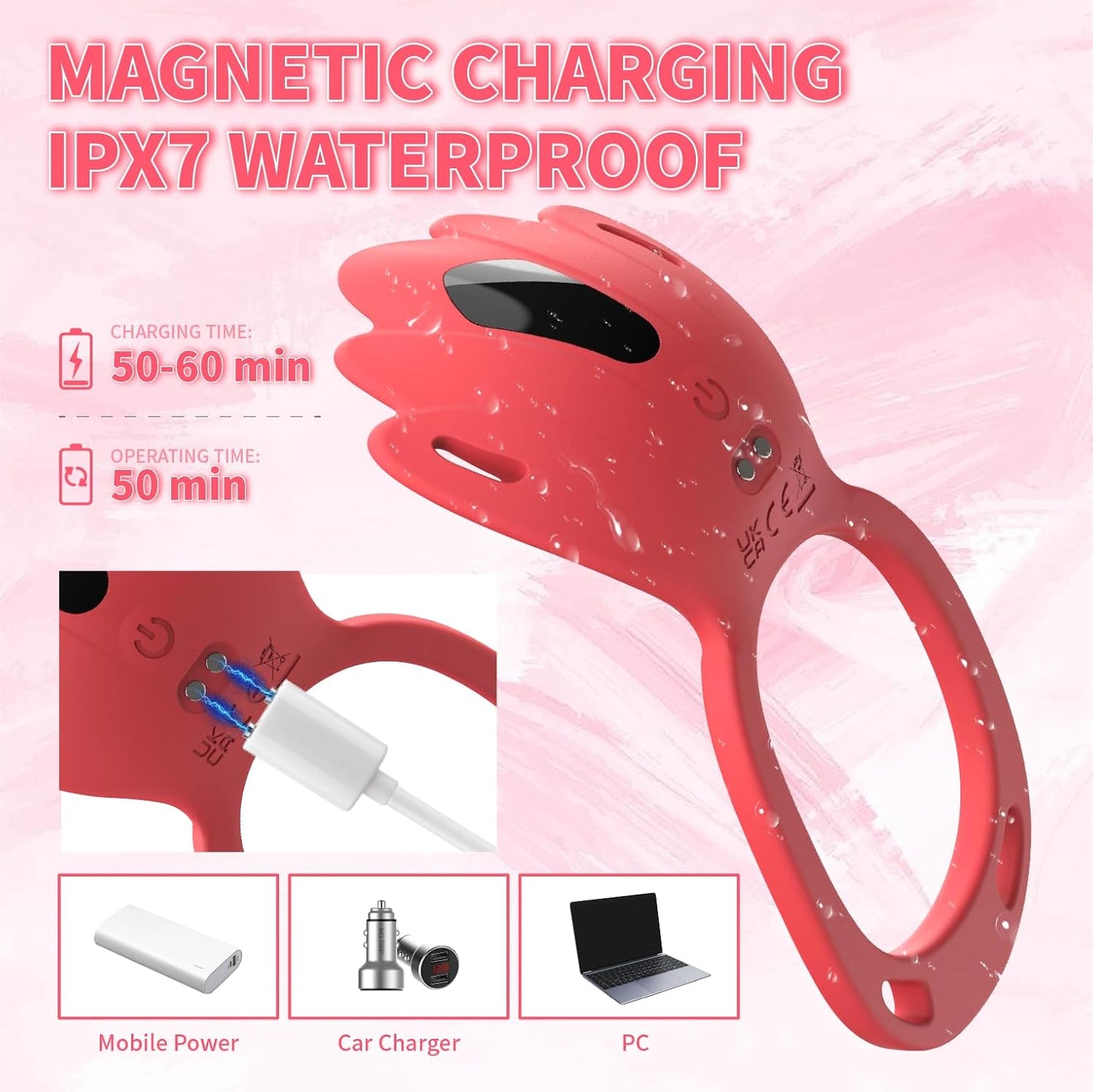 Adult Sex Toys Wearable Panty Vibrator,Female Sex Toy with 9 Vibration Modes,Vibrating Penis Ring Clitoral Stimulator,Couple Sex Toy with APP & Remote Control Vibrators for Women Men Sexual Pleasure
