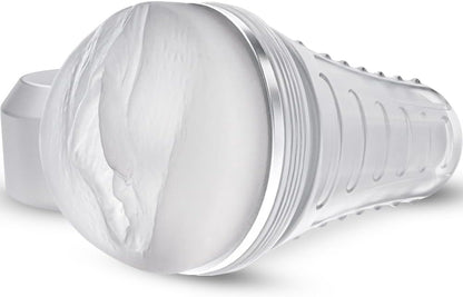 Male Masturbator Realistic Pocket Pussy Vagina Textured with 7.5in Depth Lifelike Soft and Fleshy Texture,Penis Training Masturbators Sex Machine Toy for Men (Transparent)